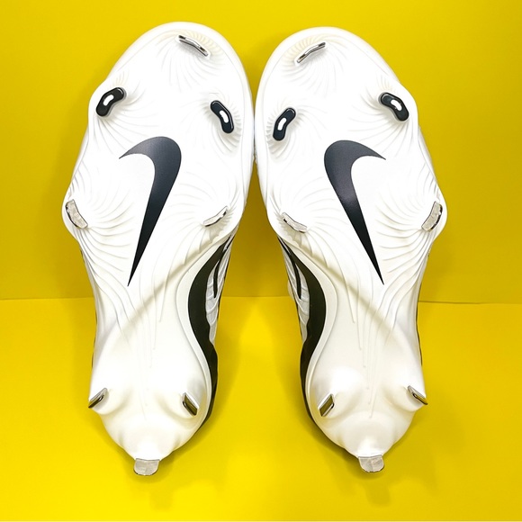 Nike Alpha Huarache NXT Men's Baseball Cleats Size 7 DJ6517-101 White Blue Tint - Picture 3 of 7